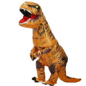 Adult Kids T-Rex Dinosaur Inflatable Costumes Purim Halloween Christmas Mascot Anime Party Cosplay Costume Dress Fancy Suits