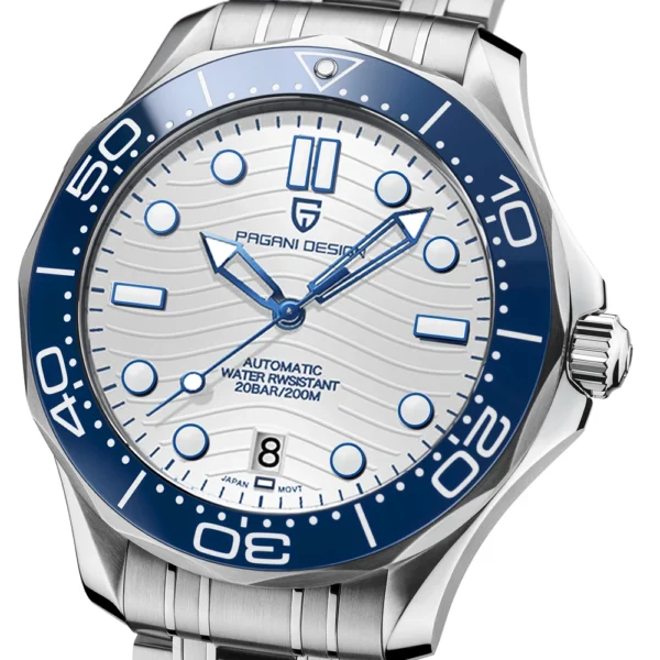 2025 New PAGANI DESIGN PD1685 Men's Watches Mechanical Wristwatch For Men Automatic Watch Men Japan NH35A 20Bar Waterproof Clock - Image 3