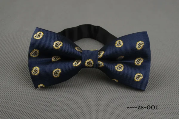 Reusable business good fashion blue red wool Women children velvet boy girl men flexible green color bow tie black accessories - Image 2