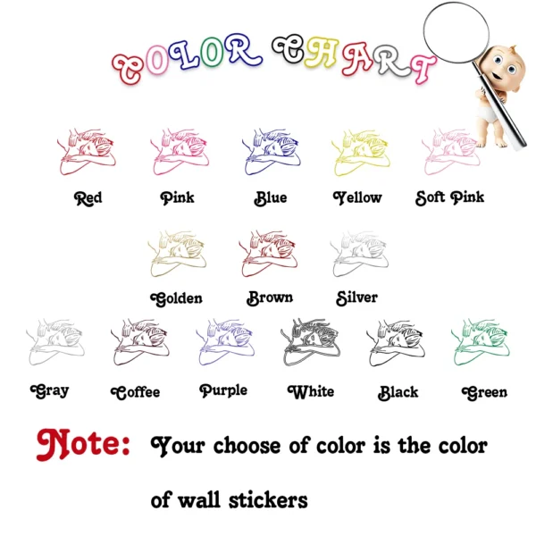Lovely Massage Wall Art Sticker Modern Wall Decals Quotes Vinyls Stickers For Living Room Company School Office Decoration - Image 3