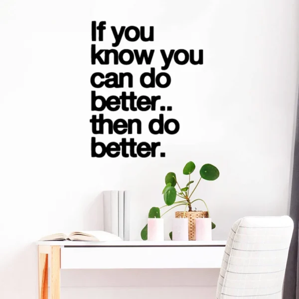 Inspiring Wall Sticker Dream Quote Motivation Frase Vinyl Stickers For Office Room Decor Wall Decals Poster Kids Room Wallpaper - Image 2