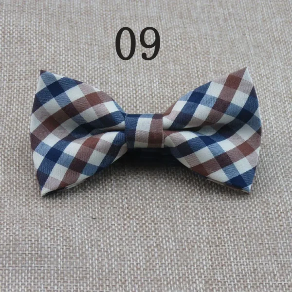 2019 New Baby Boys Bow ties Adjustable Cotton Bowtie Ties Slim Shirt Accessories Banquet Kids Accessories for Children - Image 3