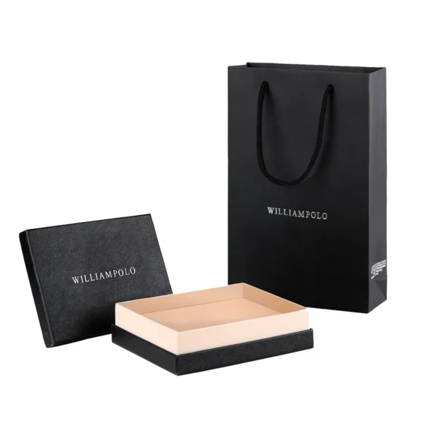WILLIAMPOLO Fashion Cow Leather Pillow 6 Rings Key Holder Unisex Solid Wallet PL176112 - Image 6