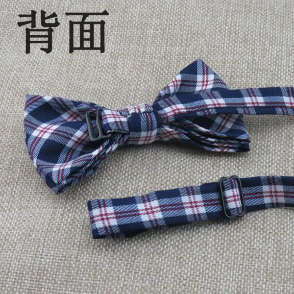 2019 New Baby Boys Bow ties Adjustable Cotton Bowtie Ties Slim Shirt Accessories Banquet Kids Accessories for Children - Image 2