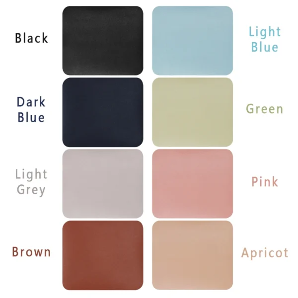 Creative Universal Anti-slip Mouse Pad Leather Gaming Mice Mat New Desk Cushion Fashion Comfortable For Laptop PC MacBook - Image 3