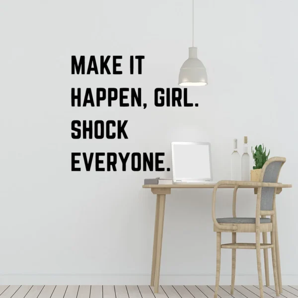 20 Style Dream Phrase Motivation Quotes Vinyl Wall Sticker For Office Room Decoration Mural Kids Bedroom Decor Living Room House - Image 4