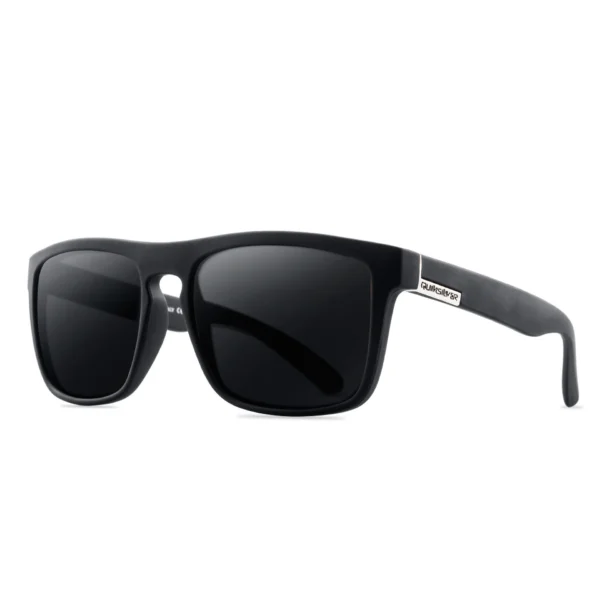 2PCS Fashion Square Polarized Sunglasses Men Vintage Plastic Male Sun Glasses Women Stylish Black Sport Shades UV400 - Image 4