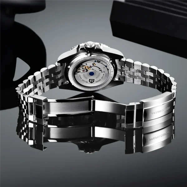PAGANI DESIGN 40MM Ceramic GMT Automatic Watch Men's Mechanical Watch Sapphire Glass 100m Waterproof Men's Mechanical Watch - Image 4