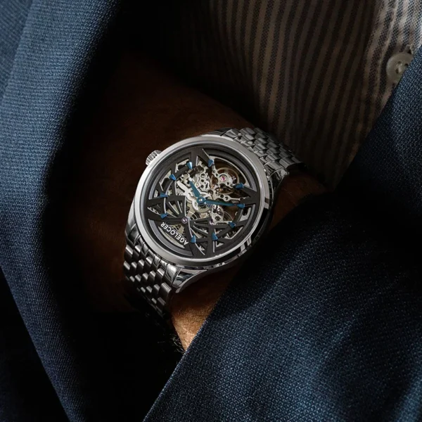 AGELOCER Original Schwarzwald Watch Men's Double-sided Hollow Automatic Mechanical Watch Birthday Gift for Men - Image 5