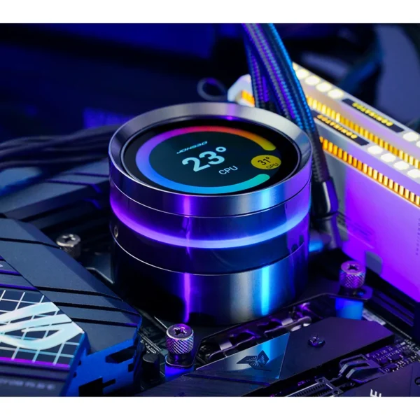 Jonsbo TF2-360SC Integrated Water-cooled Radiator ARGB IPS LCD Screen CPU All in one AIO CPU Liquid Cooling Intel 1700 115X AM5 - Image 3