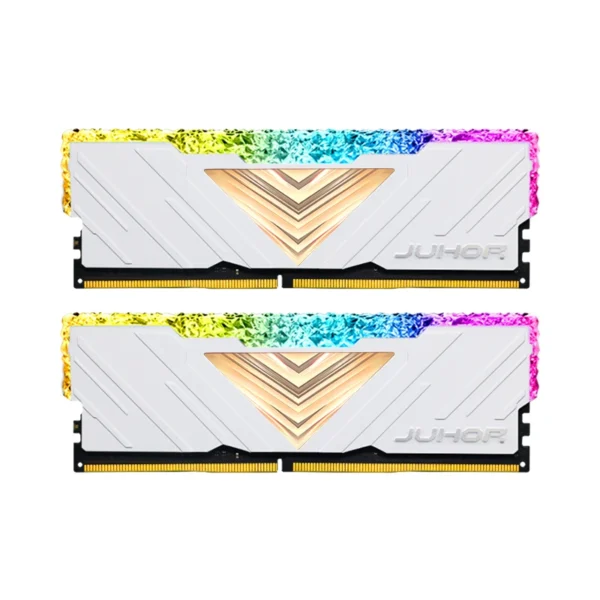 JUHOR Memoria Ram RGB DDR4 8GBX2 16GBX2 3200MHz 3600MHz Kit Dual channel Stunning Desktop Memoria Ram - Image 5