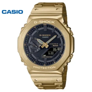 Casio GM-B2100 series watch all-metal gold men's watch multi-functional fashion waterproof G-SHOCK luxury couple watch