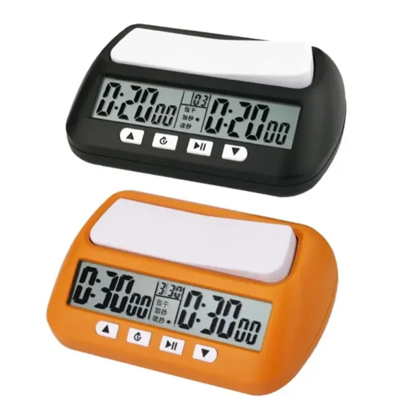 Professional Chess Clock Digital Watch Count Up Down Timer Board Game Stopwatch Multifunctional Count Down Game Timer With Alarm - Image 3
