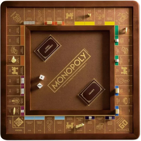 For Monopoly Luxury Edition Board Game