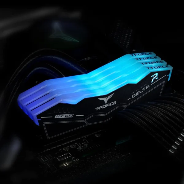TEAMGROUP T-Force Delta RGB DDR5 Ram 32GB (2x16GB) 6000MHz CL30 Intel XMP 3.0 & AMD Expo Compatible Desktop Memory Module Ram - Image 4