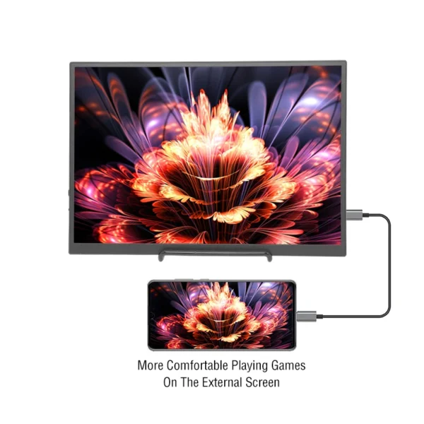 Anmite 10.5-Inch Portable Monitor 1280P HDR 16:10 Low Blue Light For XBox PS4 / 5 Switch Cell Phone PC Loptop Extension - Image 5