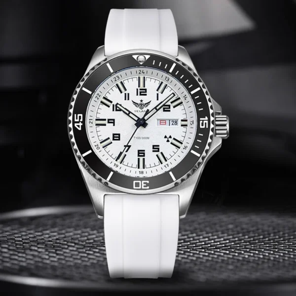 Yelang V1031 Luxury Men Brand Watch 44mm Diver Water Watches Japan 8205 Automatic Mechanical movement Luminous 300M Waterproof - Image 3