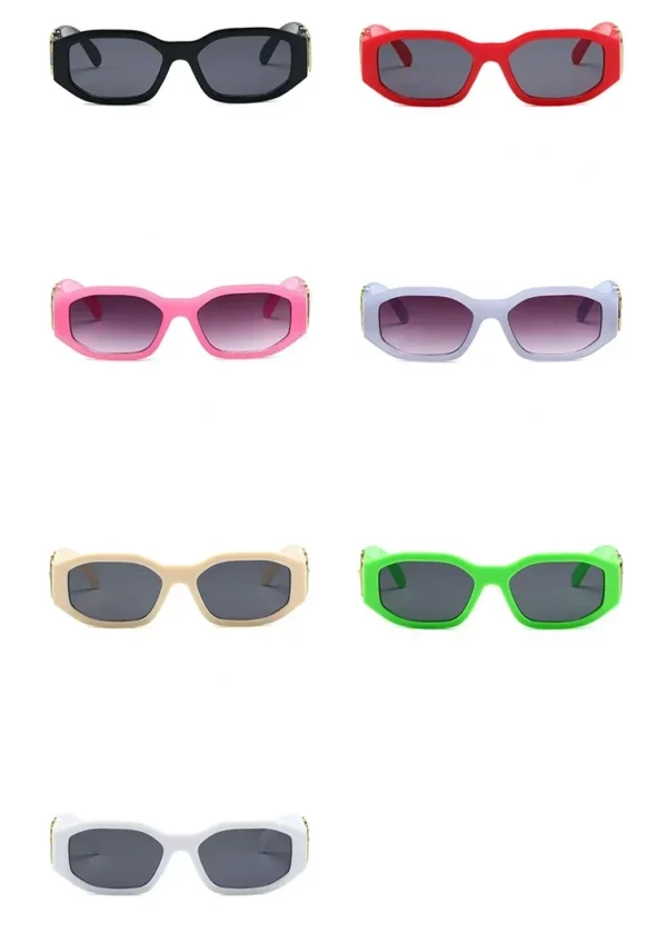 New Retro Irregular Square Sunglasses for Women Men Fashion Designer Small Frame Sun Glasses Trending Product Shades UV400 - Image 6
