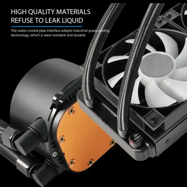 MANMU Cpu Aio Water Cooler Cpu Water Cooler Aio Cooler Water Cooling Cpu with 5V ARGB fan - Image 4