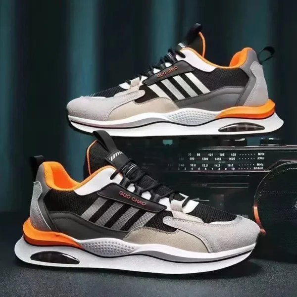 Brand Men Sneakers Mesh Breathable Casual Shoe Air Cushioning Athletic Running Shoes for Men Light Training Shoe Tenis Masculino - Image 3
