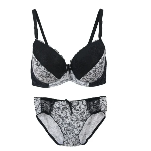 2024 New Sexy Lace Bra Sets For Women Lingerie Push Up Embroidery 34/75 36/80 38/85 40/90 42/95 Cup Underwear Panties - Image 5
