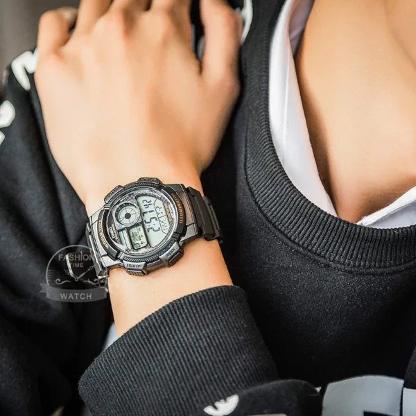Casio watch for men top brand luxury set LED digital Waterproof Sport military Watch relogio masculino AE-1000W- - Image 3