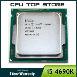 Intel Core i5 4690K 3.5GHz 6MB Socket LGA 1150 Quad-Core CPU Processor SR21A