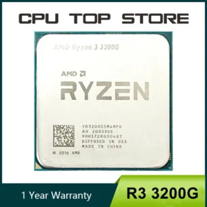 AMD Ryzen 3 R3 3200G 3.6GHz Quad-Core 65W cpu processor