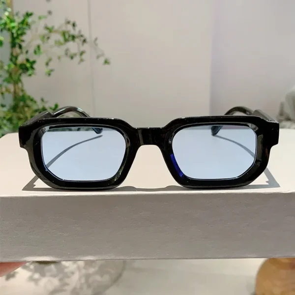 New Men Vintage Rectangle Frame Sunglasses Fashion Retro Sun Glasses Luxury Brand Design Glasses UV400 Eyewear Women Goggles - Image 3