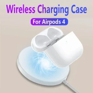Wireless Charging Box Type-C For Airpods 4 Generation Charger Case Replacement Bluetooth Earphone Pairing For Airpod 4