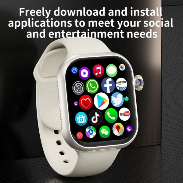 VP29 S10 Plus Smartwatch 4G Sim Card Android 10.0 Smart Watch With 256GB Storage 180° Rotating Camera GPS WIFI 2.29-inch Amoled - Image 2