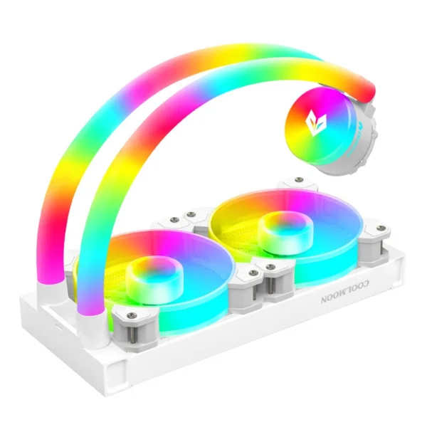 240/360 PC CPU Water Cooling Cooler AIO ARGB Liquid Fan Ventilador Radiator For LGA 115X 1200 1700 2011 AM4 With RGB Tube - Image 2
