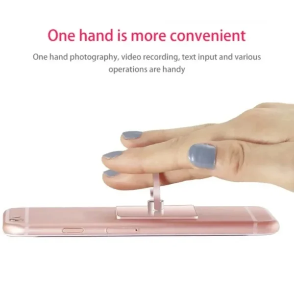 Thicker Ring Smartphone Finger Ring Holder for Mobile Phone Smartphone Parts Cell Smart Phone Ring Transparent Clip Socket Stand - Image 4
