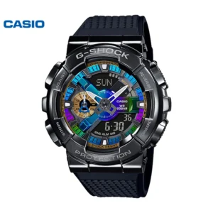 2025 NEW Casio GM-110 men's watch series G-SHOCK small steel cannon series genuine black gold waterproof sports couple watch