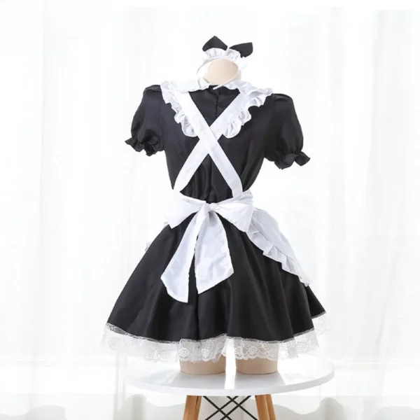 Lolita Servant Kawaii Apron Dress Japanese Anime Show Cosplay Costume High Quality Maid Outfit Women Sexy Lingerie Stage Uniform - Image 4