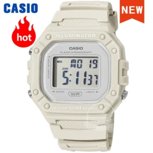 Casio watch top luxury set military digital watch relogio free shipping W-218HC-8A
