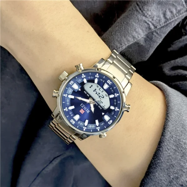 Top Brand Luxury Golden Mens Quartz Chronograph Watches Men Sports Waterproof Man Wristwatch Male Clock Relogio Masculino 2024 - Image 3