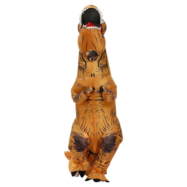 Adult Kids T-Rex Dinosaur Inflatable Costumes Purim Halloween Christmas Mascot Anime Party Cosplay Costume Dress Fancy Suits - Image 5