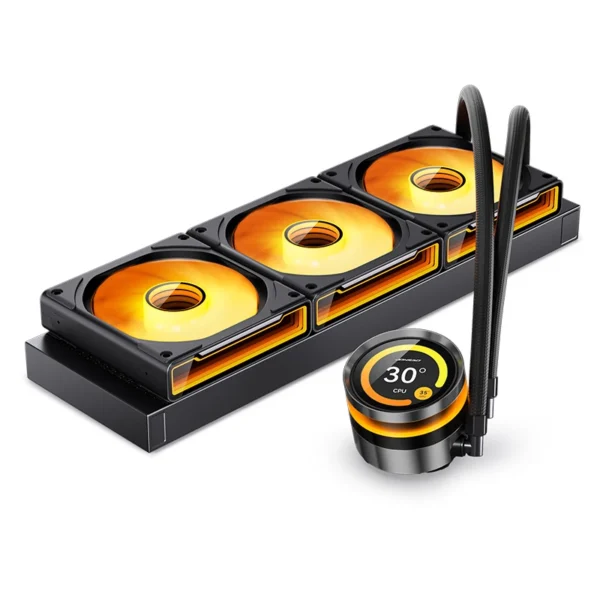Jonsbo TF2-360SC Integrated Water-cooled Radiator ARGB IPS LCD Screen CPU All in one AIO CPU Liquid Cooling Intel 1700 115X AM5 - Image 4