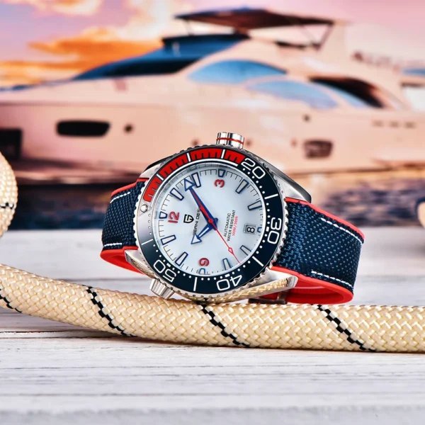 PAGANI DESIGN Top Brand Sports Men Mechanical Wristwatch Ceramic Bezel Waterproof Automatic Watch New Sapphire Glass Watches Men - Image 4