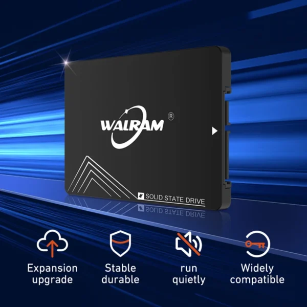 WALRAM SSD 512gb 2.5 SATA3 120GB 240GB 128GB 256GB 480GB 500GB Hard Disk HDD Solid State Drive For Desktop PC Laptop Ssd 1tb - Image 2