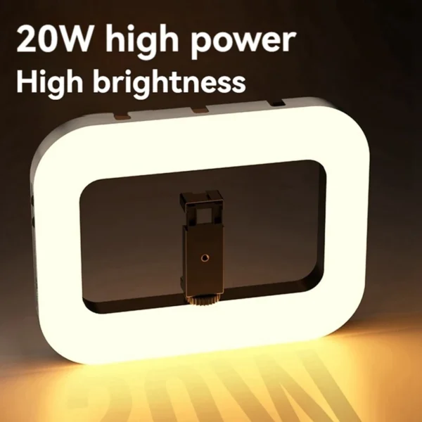 Dual Color Ring Light Handheld Photography Fill Light For Youtube Live Streaming And Photography - Image 4