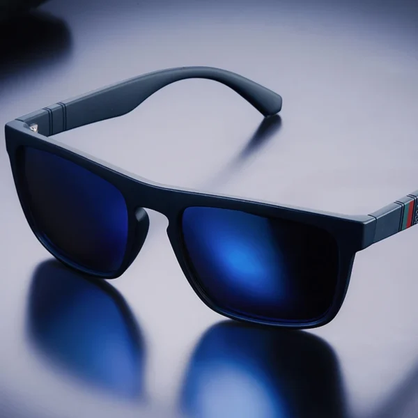 Fashion Square Vintage Polarized Sunglasses Men Women Retro Driving Fishing Sun Glasses UV400 Eyewear - Image 2