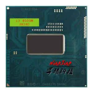 Intel Core i3-4000M i3 4000M SR1HC 2.4 GHz Used Dual-Core Quad-Thread CPU 3M 37W Socket G3 / rPGA946B