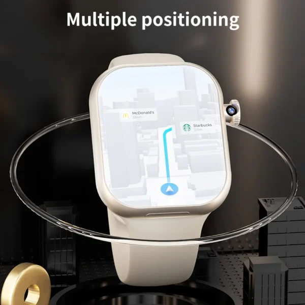 VP29 S10 Plus Smartwatch 4G Sim Card Android 10.0 Smart Watch With 256GB Storage 180° Rotating Camera GPS WIFI 2.29-inch Amoled - Image 4