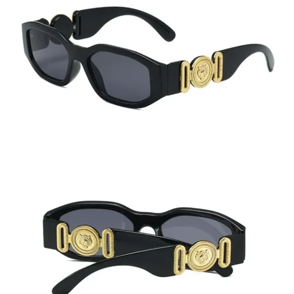 New Retro Irregular Square Sunglasses for Women Men Fashion Designer Small Frame Sun Glasses Trending Product Shades UV400 - Image 2