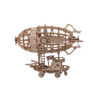 Creative Airship Model Jigsaw Puzzles Models Kit Child Model Car DIY 3D Puzzle Toys for Adults Handmade toys Wooden Model