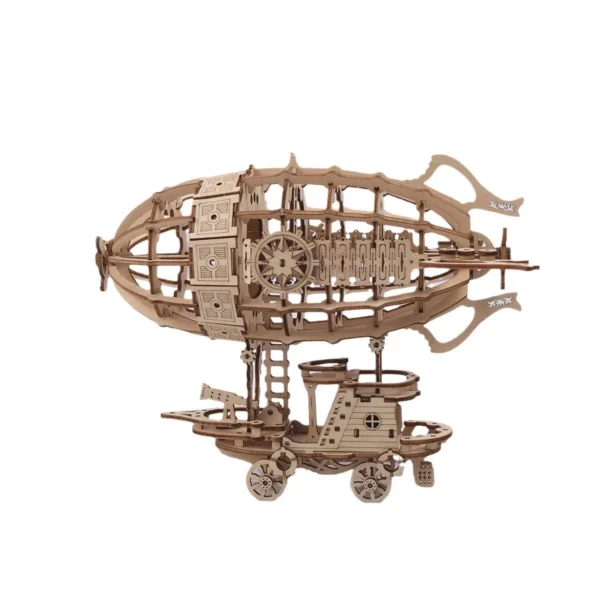 Creative Airship Model Jigsaw Puzzles Models Kit Child Model Car DIY 3D Puzzle Toys for Adults Handmade toys Wooden Model