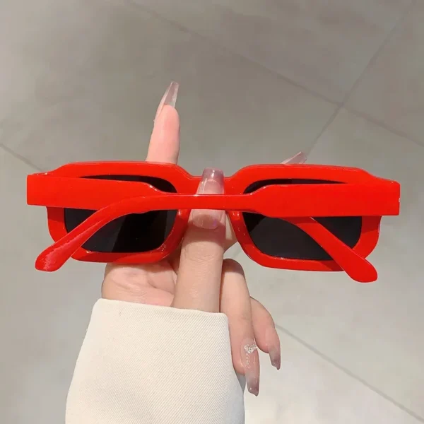 New Men Vintage Rectangle Frame Sunglasses Fashion Retro Sun Glasses Luxury Brand Design Glasses UV400 Eyewear Women Goggles - Image 5