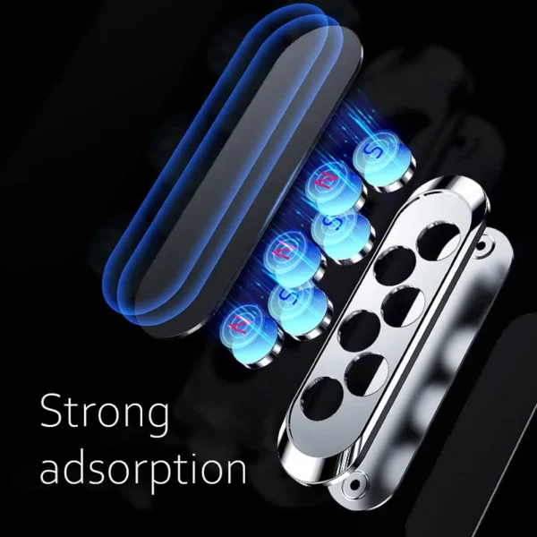 2PCS Magnetic Car Phone Holder Magnet Mount Mobile Cell Phone Stand Telefon GPS Support For iPhone Xiaomi MI Samsung LG - Image 4